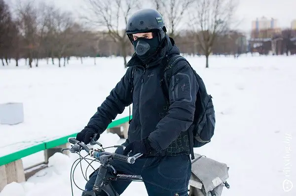abbigliamento invernale per ciclisti